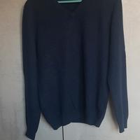 Maglione a V Massimo Dutti 100% cashmere