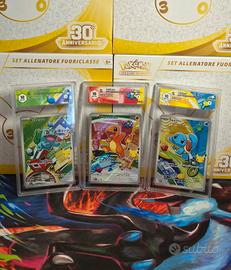 Pokemon Trio Kanto Graad 10 Compagni d'Avventura