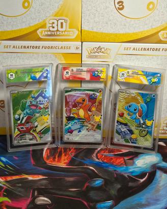 Pokemon Trio Kanto Graad 10 Compagni d'Avventura