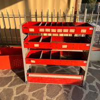 Scaffalatura furgoni