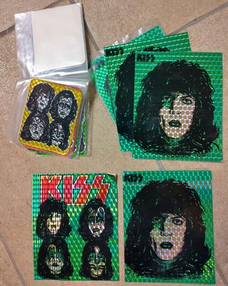 Stickers prismatici KISS set 15 pezzi