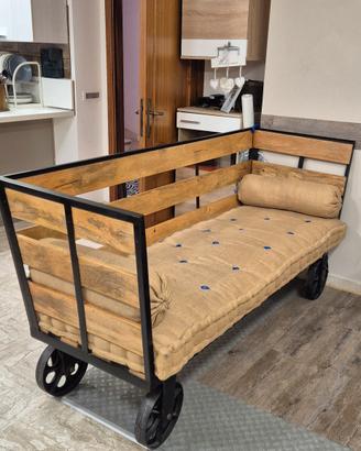 Divani Industrial - Design su ruote
