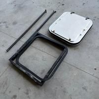 Oblo furgone camper auto alluminio