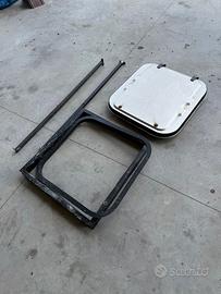 Oblo furgone camper auto alluminio