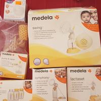 Lotto tiralatte Medela Swing Simphony Lactaset