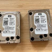 2x WD Red 4TB HDD NAS WD40EFRX (Leggi descr)