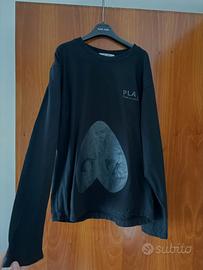 Longsleeve Comme Des Garcons PLAY nera lunga