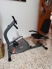 Cyclette da seduta magnetica con schienale 