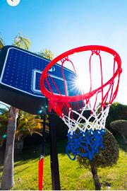 canestro regolabile da 1.60 a 2.20 m