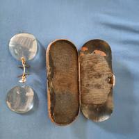 occhiali pince-nez antichi.