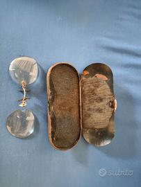 occhiali pince-nez antichi.
