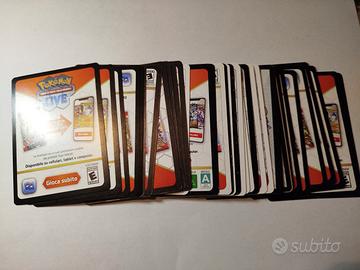Codici GCC Pokemon Live carte virtuali
