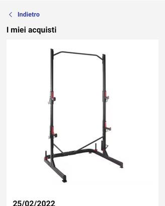 Rack bodybuilding 500 Domyos