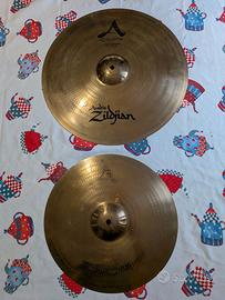 Piatti Crash Zildjian Custom da 14'' e 17'' usati