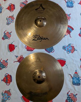 Piatti Crash Zildjian Custom da 14'' e 17'' usati
