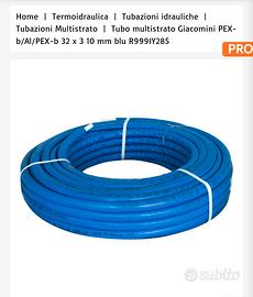  rotoli tubo multistrato riv.del 26 e 32 
