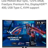 Monitor 2560x1440 Asus rog strix 