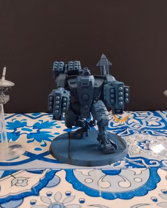 Warhammer 40K T'au Empire XV88 Broadside + 2 Droni