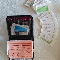 Kit sutura + 30 fili di sutura