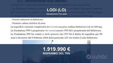 Immobile in asta di 9384 m² a Lodi