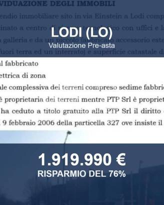 Immobile in asta di 9384 m² a Lodi
