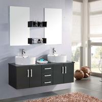 Mobile Bagno Doppio Lavabo 150 cm Butterfly