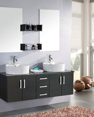Mobile Bagno Doppio Lavabo 150 cm Butterfly