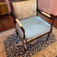 Poltrona stile classico in legno