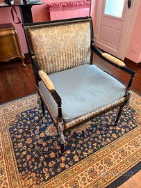 Poltrona stile classico in legno