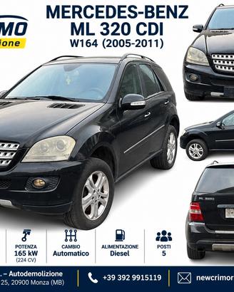 Ricambi Mercedes ML 320 CDI W164 3.0 V6 224CV 2005