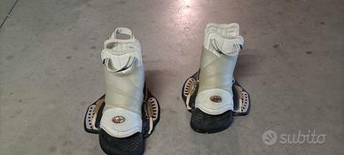 Binding kite e wake board 