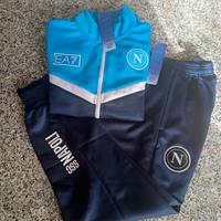 Tuta SSC Napoli 2025-26 Azzurra. Taglia S