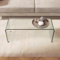 Tavolino da caffè 90x70 in vetro [leggi descriz.]