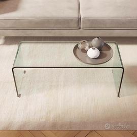 Tavolino da caffè 90x70 in vetro [leggi descriz.]