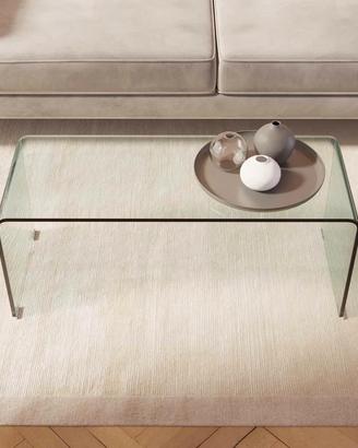 Tavolino da caffè 90x70 in vetro [leggi descriz.]