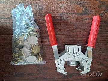 tappatrice per tappi corona