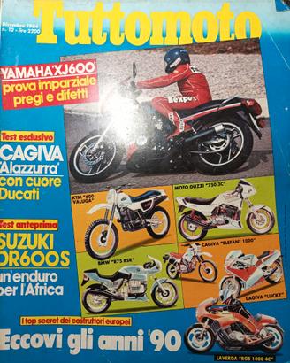 Rivista TUTTOMOTO numero 12 del 1984