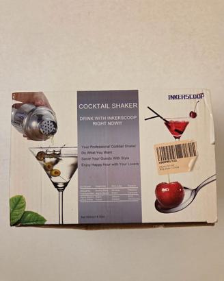 Set Kit da barman 5 pz in acciaio inox del 2017