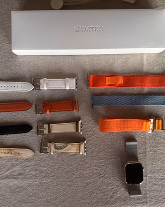 Apple Watch Series 7 45mm Acciaio Cellular 85%