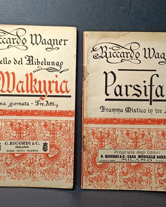 Libretti d'opera lirica "La Walkyria" e "Parsifal"