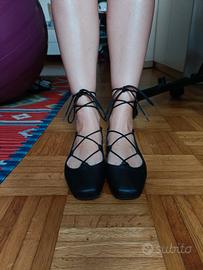 Ballerine di pelle