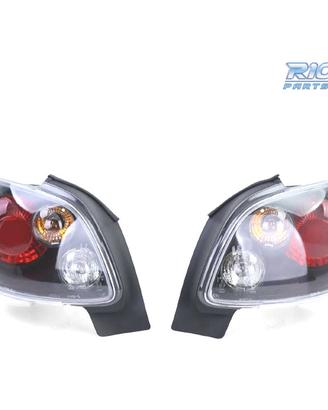FANALI PER PEUGEOT 206 CC 98-09 FONDO NERO