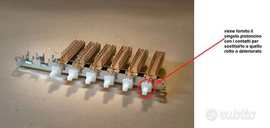 BRIONVEGA RR126  SELETTORE SINGOLO PISTONCINO