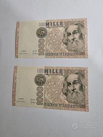 Mille lire Banconote,  Marco Polo FDS 