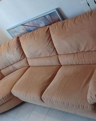 Divano Natuzzi in microfibra