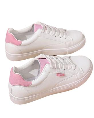 Scarpe bianche Scarpe da ginnastica in pelle
