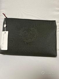 Borsa a mano nuova Gian Marco Venturi nera in tes.