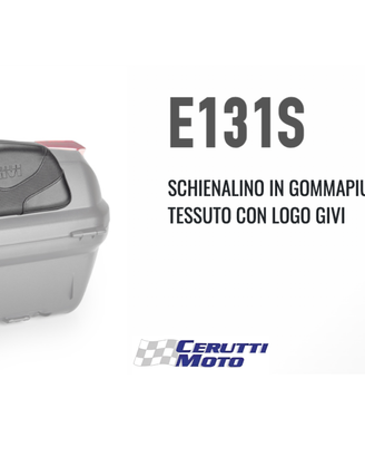 Schienalino Givi E131S x vbauletti B47 V40 E455