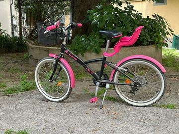 Bici bimba 6/8 anni raggio 20 cm