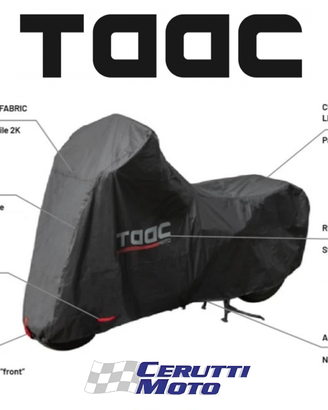 Telo Coprimoto TAAC PLUS nero M - L